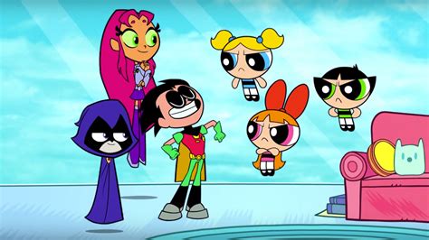 First Clip From TEEN TITANS GO And POWERPUFF GIRLS Crossover Epsiode