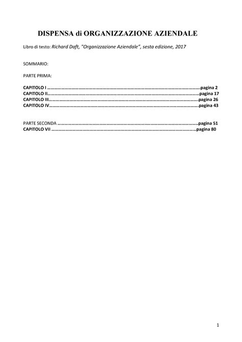 Organizzazione Aziendale Warning TT Undefined Function 32 DISPENSA