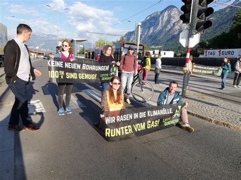 Letzte Generation Österreich on Twitter FRÜHVERKEHR IN INNSBRUCK