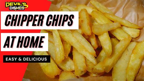 How To Make Chippy Chips At Home Youtube