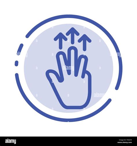 Four Finger Salute Stock Vector Images Alamy