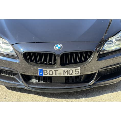 Frontlippe Spoiler Schwert Abs Schwarz Gl Nzend Passend F R Bmw