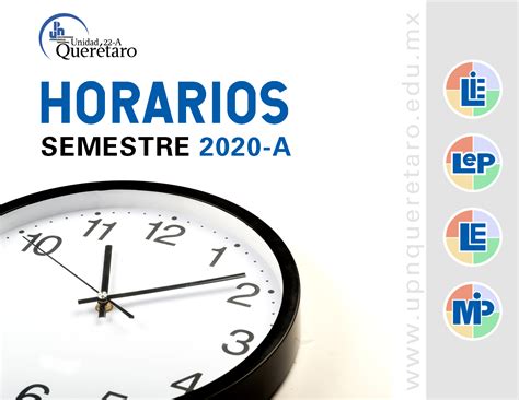 Calendario Escolar Y Horarios 2020 A Universidad Pedagógica Nacional