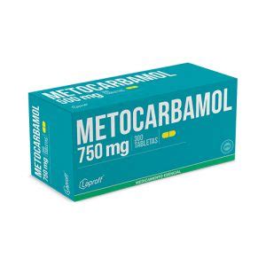 METOCARBAMOL 750 MG LAPROFF CAJA X 300 TABS Farmavida Droguería