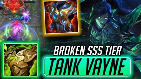 Wild Rift Vayne New Broken Tank Build Best Tank Counter This Patch