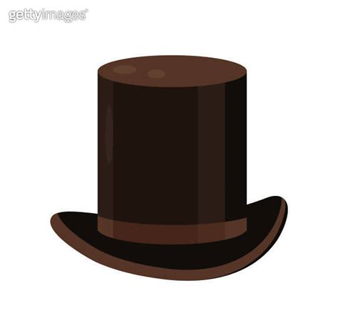 Classic Cylinder Man Hat Vector Cap Panama Hat For Men Head