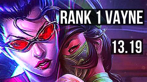 Vayne Vs Akali Top Rank 1 Vayne Rank 5 6 1 1 Dominating Na