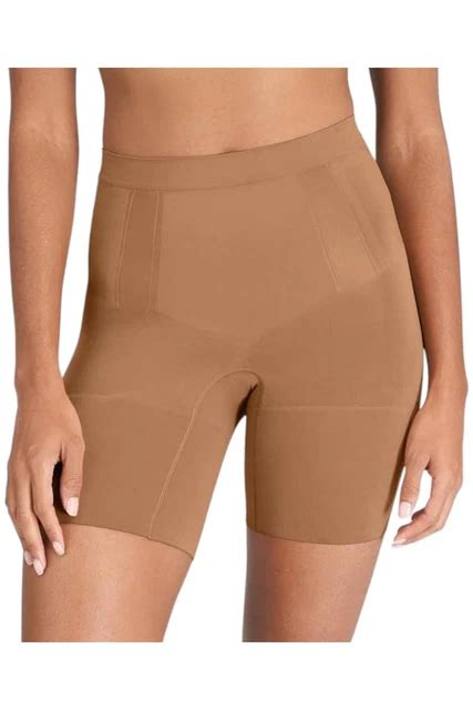 Spanx Women S Oncore Mid Thigh Short Shapewear Naked