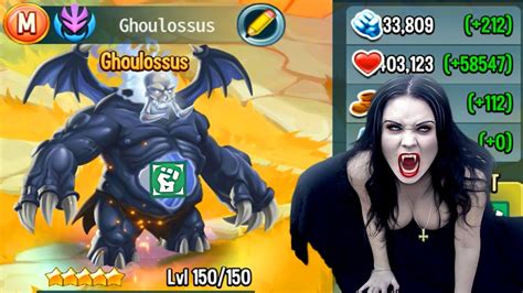 Monster Legends Ghoulossus Level Review Megataunt Lol Bolskudon