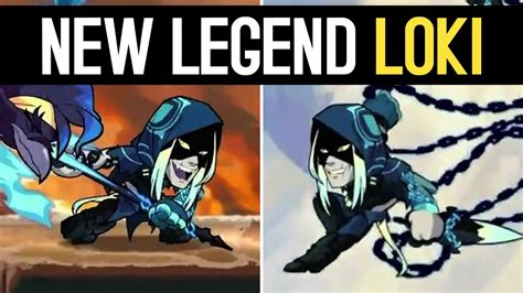 New Brawlhalla Legend Loki First Look Youtube