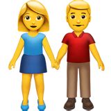 Pärchen aus Frau und Mann Emoji Bedeutung