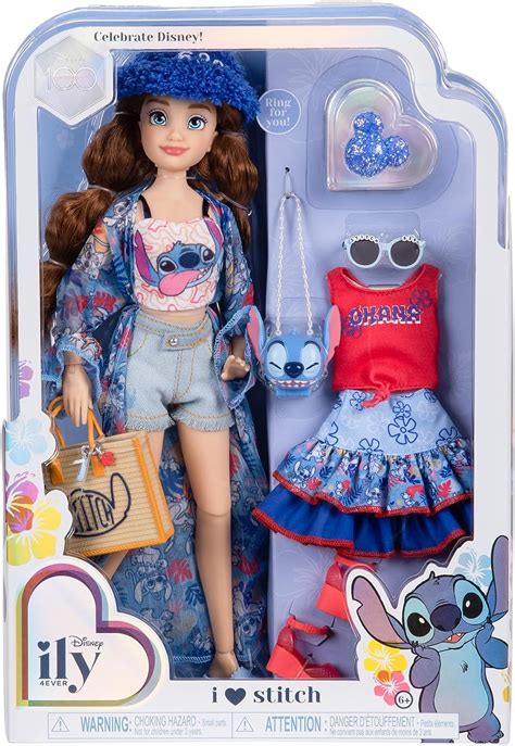 New Disney Ily Ever Dolls Ursula Bambi Mickey Mouse Stitch