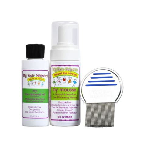 Head Lice Removal Kit My Hair Helpers