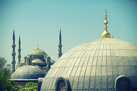 Blue Mosque Istanbul Turkey Dome And by Peskymonkey