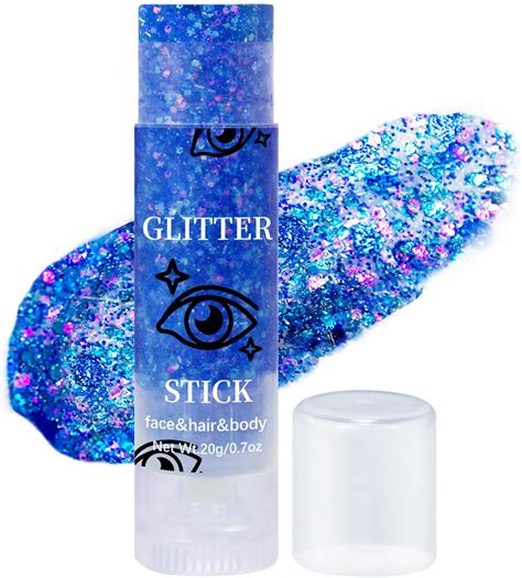 Ybuete Face Body Glitter Stick Singer Concerts Festival Music Rave Body Glitter