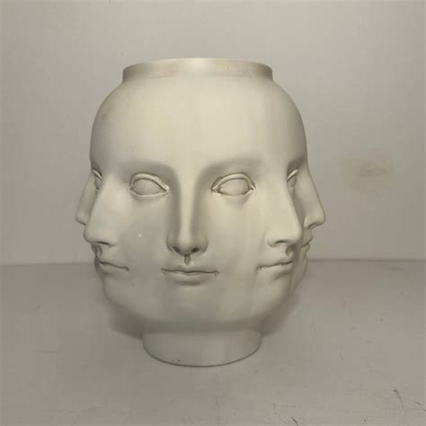 Perpetual Face Vase 2005 Fornasetti Style Chairish