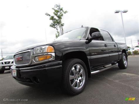 2006 Onyx Black Gmc Sierra 1500 Denali Crew Cab 4wd 68707944 Car Color Galleries