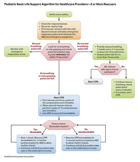 Part 4 Pediatric Basic And Advanced Life Support American Heart