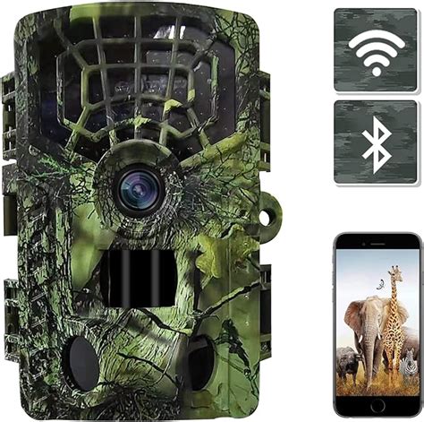 Amazon LANMODO WiFi Trail Camera 48MP 4K Game Camera Bluetooth