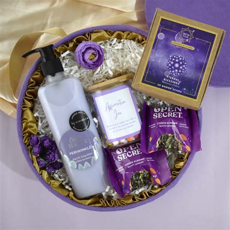 Lush Lavender Diwali Gift Box Gifts By Rashi