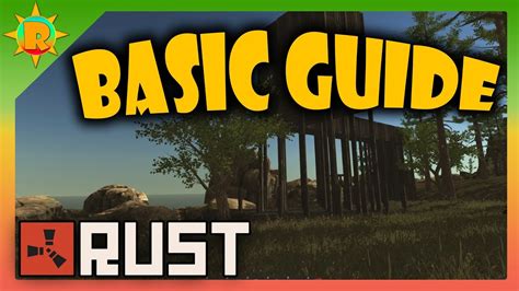 Rust The Basic Guide Getting Started Youtube