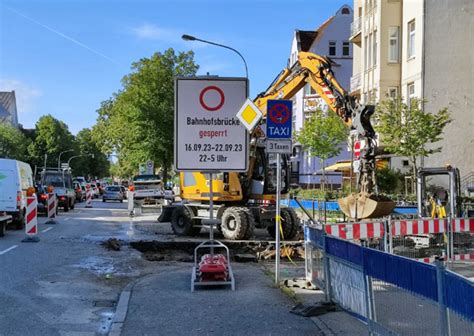 L Beck Live Rohrbruch Sorgt F R Behinderungen Auf Der Schwartauer Allee