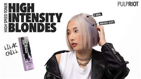 COLOR CORRECTION Pulp Riot High Speed Toner In Lilac Chill YouTube