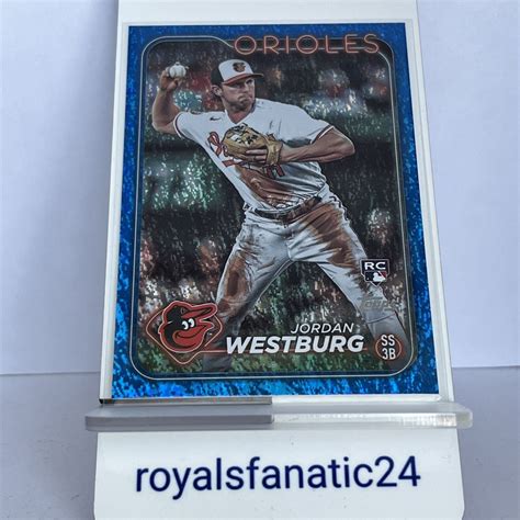 2024 Topps Series 1 Jordan Westburg Blue Shimmer 999 Parallel 66