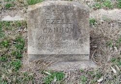 Mary Ezel Cannon M Morial Find A Grave