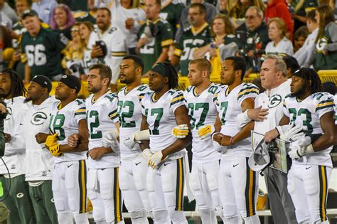 Packers Continue Anthem Demonstrations, and Recent Mastery of Bears ...