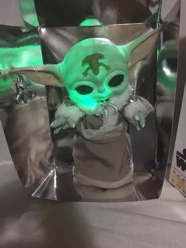 Baby Yoda Luz Sonido Aroma Y Morral Star Wars Figura Grogu Mercadolibre