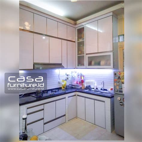 Kitchen Set Putih Furniture Minimalis Tangerang Kitchen Set Lemari