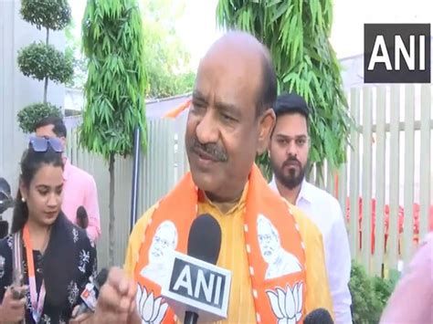 Lok Sabha 2024 Elections Om Birla Exudes Confidence In BJP S Victory