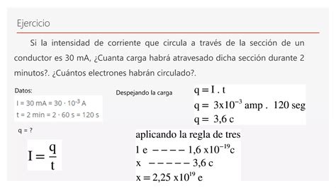 Ejercicios Resueltos Corriente Electrica Ppt