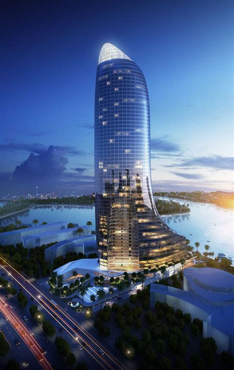 Asr Designs A 55 Story High Luxury Hotel On The Shores Of The Arabian