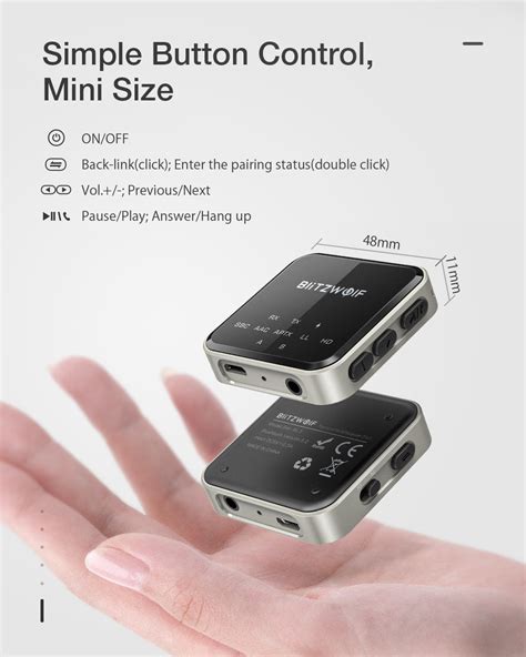 BlitzWolf BW-BL3 Bluetooth Audio Adapter Price In Bangladesh