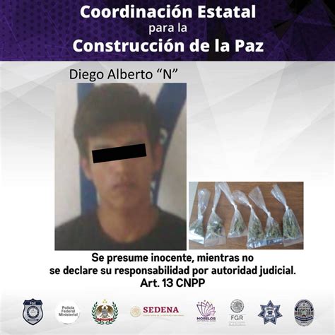 Gracias A Una Denuncia An Nima Fue Detenido Con Droga En Tlaltizap N