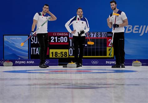 Live Italia Svizzera Europei Curling In Diretta Triplo