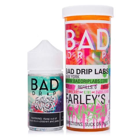 FARLEYS GNARLY SAUCE E LIQUID 50ML BY BAD DRIP UK Vape Store E Cig