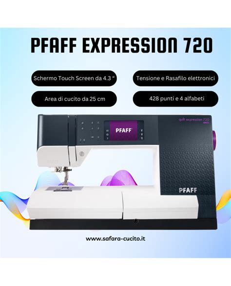 Pfaff Máquina De Coser Electrónica Expression 720