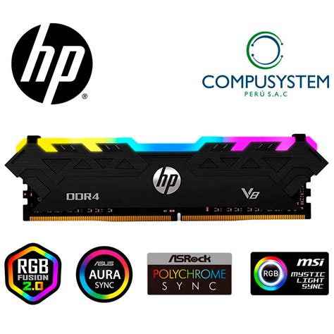 Memoria Hp V Series Rgb Gb Ddr Mhz V