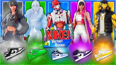 LOSOWY SKIN NIKE CHALLENGE W Fortnite YouTube