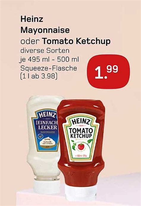 Heinz Mayonnaise Oder Tomato Ketchup Angebot Bei Akzenta Prospekte De