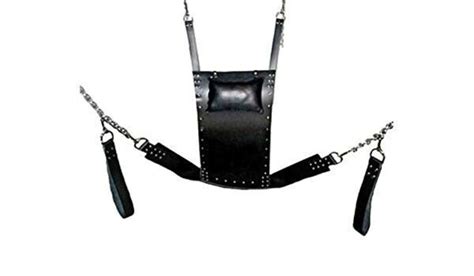 Handmade Heavy Duty Real Black Leather BDSM Sex Swing Sling Etsy