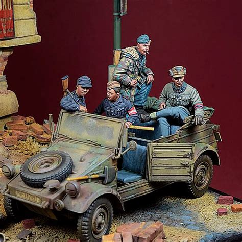 Soldats De La Seconde Guerre Mondiale Figurine Mod Le En R Sine Kit Non