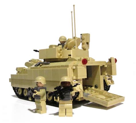 M2m3 Bradley Infantrycavalry Fighting Vehicle Brickmania Toys