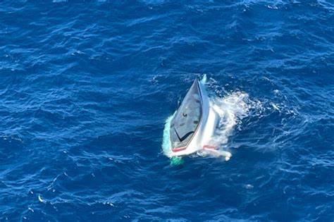 One Dead Father And Son Rescued After Yacht Capsizes Off Queensland Coast