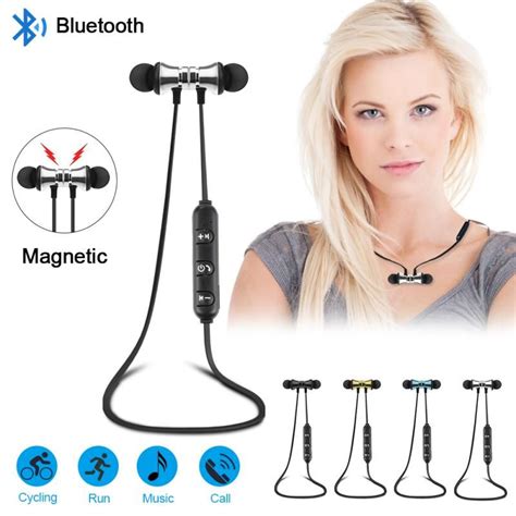 Magnetische drahtlose Bluetooth Kopfhörer XT11 Musik Headset Telefon