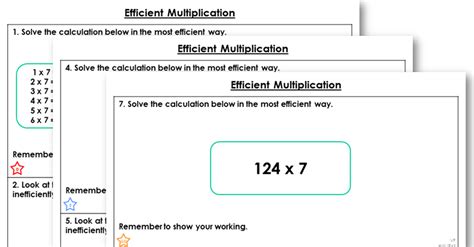 Year 4 Efficient Multiplication Lesson Classroom Secrets Classroom Secrets