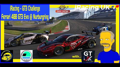 Iracing Gt3 Challenge Ferrari 488 Gt3 Nurburgring Youtube